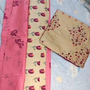 New Unstitched Dress Material