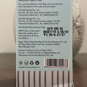 Dot & Key Big Barrier Repair MoisturizerSealed