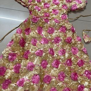 Floral Gown For Girls