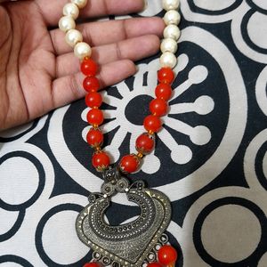 Combo Red Pendant Necklace