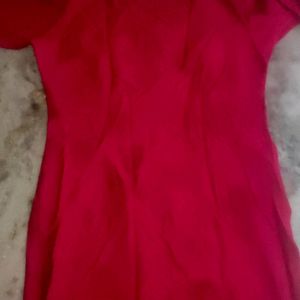 Rose Colour Party Wear Kurti