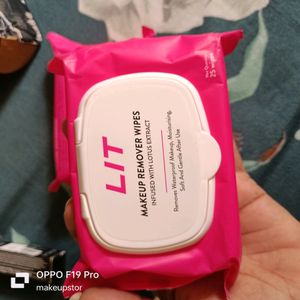 Myglam Lit Makeup Remover Wipesoack Of 2