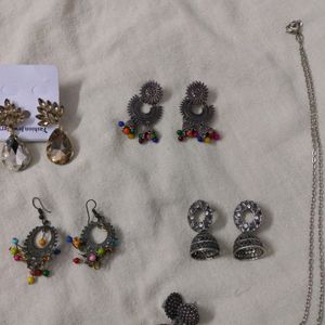 5 Combo Set 4 Earring One Pendent