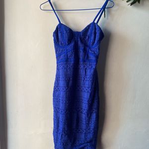 Blue Hot Bodycon