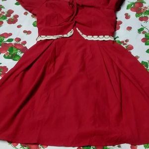 Red Vintage Dress🎀❤️🍓