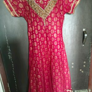 Maroon Kurta And Dupatta Set