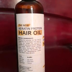 Keratin Hair Oil