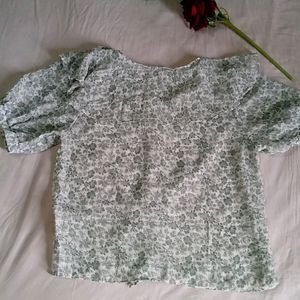 Flower Printed Top