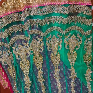 Beautiful Lehnga Saree