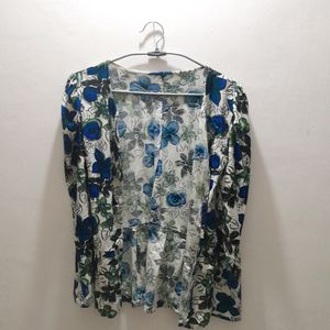 Floral Jacket For Girl