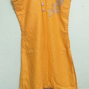 Yellow Kurti