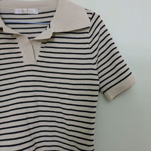 Trending Striped Collared Shirt