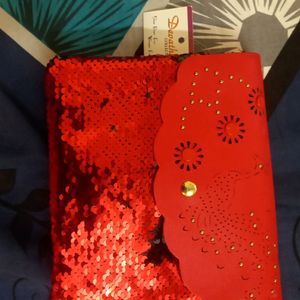 Sequence Red Purse