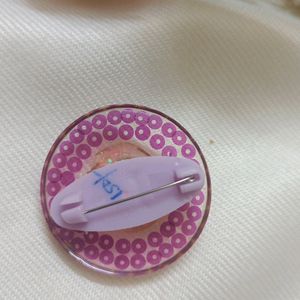 Handmade Resin Saree Pins