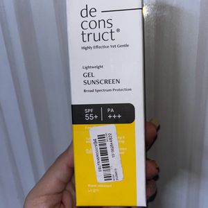 Deconstruct Gel Sunscreen