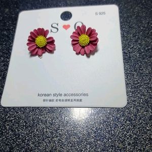 Flower Studs For Everyday Wear