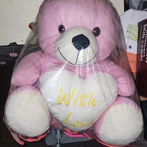 Pink Teddybear Soft Toy