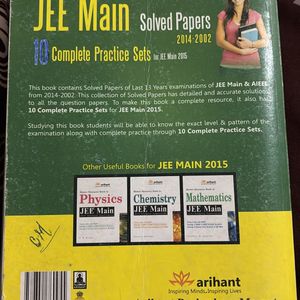 JEE Main Solved Papers By Vikas Jain