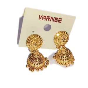 Golden Jhumka For Women's