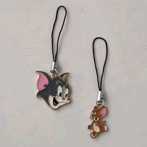 Tom N Jerry Phone Charms