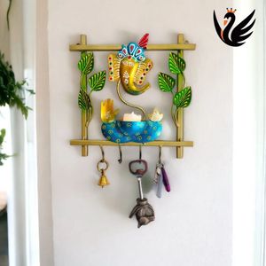 Iron Ganesha Key Holder/Hanger Premium Quality