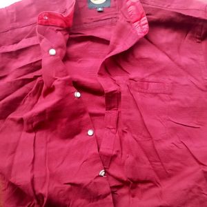 Red Shirt For Men.. Fomal