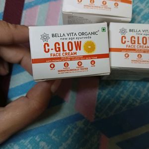 Pack Of 3 Bella Vita Organic C Glow Face Cream