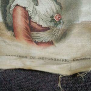 Antique Silk Painting