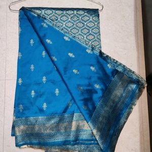 Zari Silk Saree With Blouse