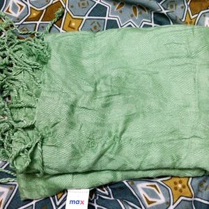 Green stole/ winter shawl from max