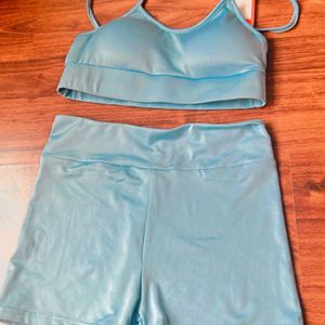 Blue Gym/ Yoga Wear