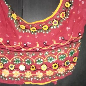 It's A Very Beautiful Rajastani Lehenga For Kids