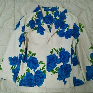 Floral Vintage Blazer