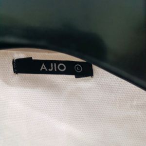 AJIO Premium White Shirt Top