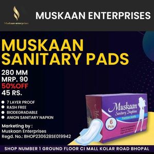 To Box 🎁 Muskan Enterprises Anion Sanitary Pads