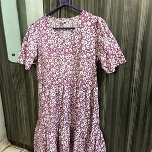 Little Floral Lilac Dress!