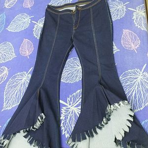 Flared Stylish Denim Jeans