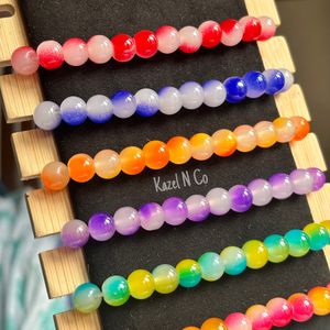 Unisex Beaded Stretch Bracelets