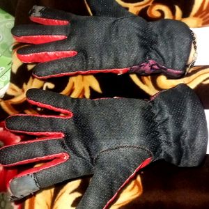 Leather Full Finger Gloves For Women