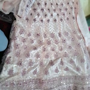 Light Pink Rose Golden Shade, Lehenga Choli