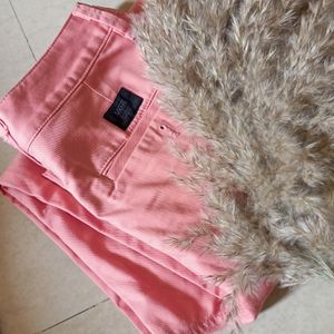 Peach Colour Trousers For Girls