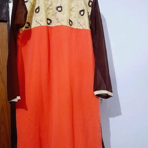 Georgette Kurti For Women Stylish