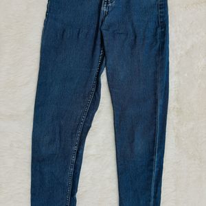 Dark Blue Skinny Denim Jeans