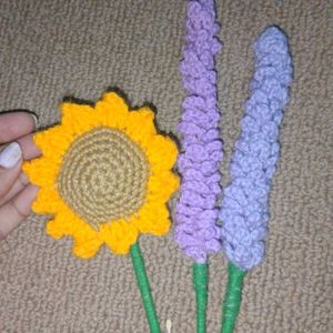 Sunflower Lavender Flower Bundle