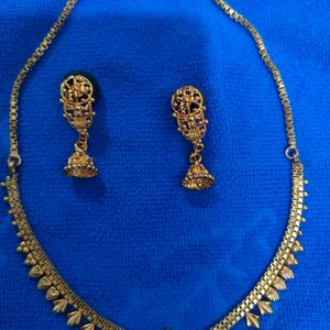 Gold Plated Necklace Set