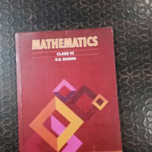 R.D.Sharma (Maths) For 6th