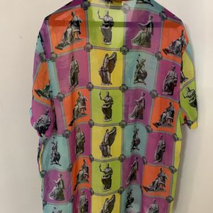 Multicolour Aesthetic Printed Shirt