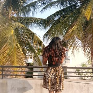 Leopard Print Skirt