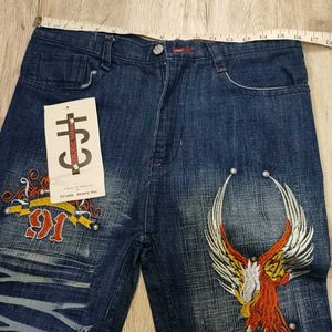 Sc5057 Crude Bootcut Jeans Waist 32