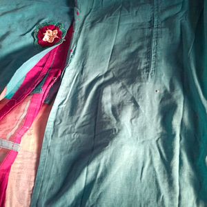 Cotton Kuta With Matching Dupatta